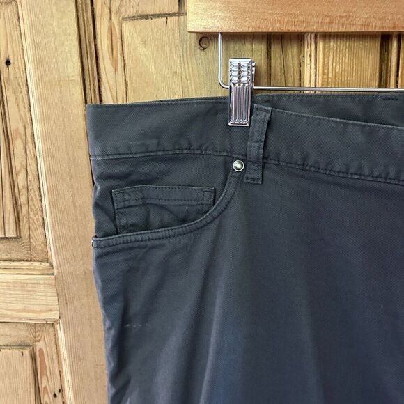 Men's Ermenegildo Zegna 42 x 30 Charcoal Dark Gray Jeans Denim Straight Leg Jean - Picture 3 of 15